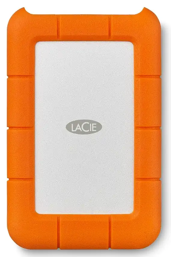 image of Lacie-external hard drives for music production