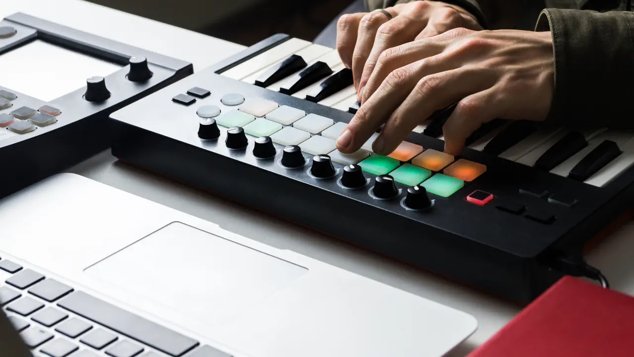 image of man working Music Production Basic