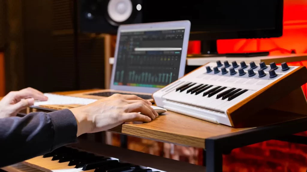 image of man working Music Production Techniques