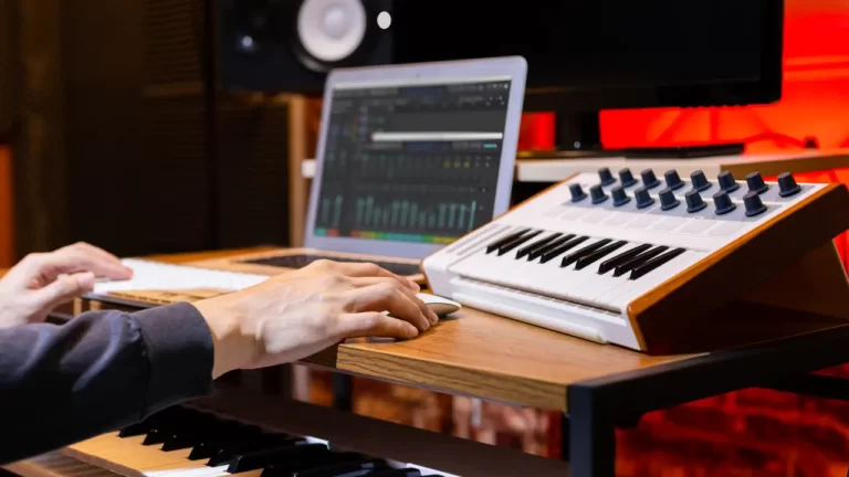 image of man working Music Production Techniques