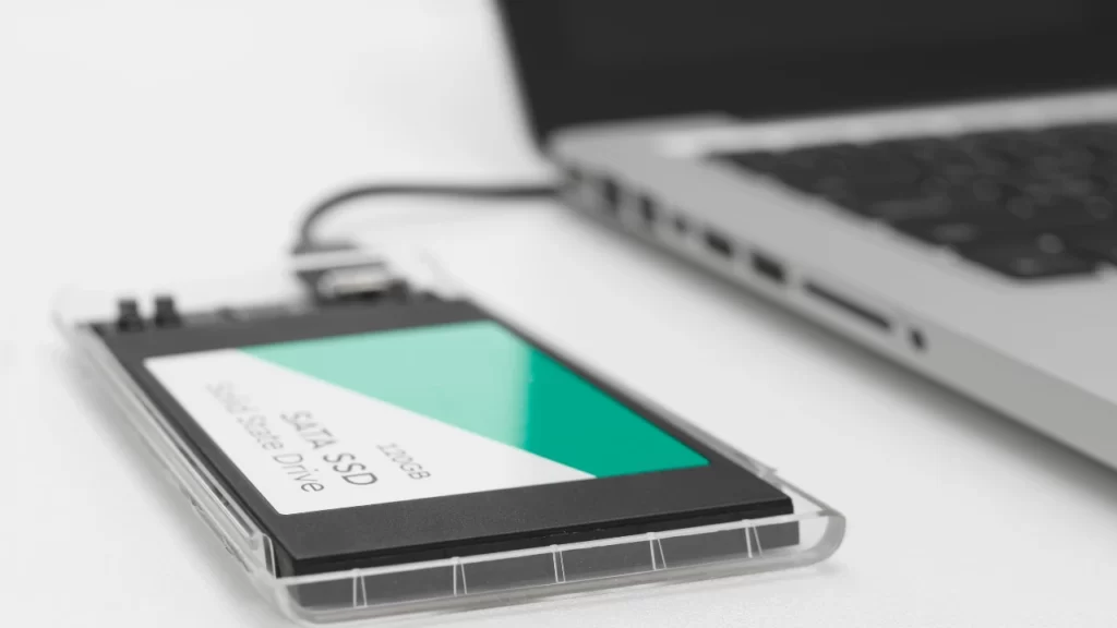 image of external hard drives for music production