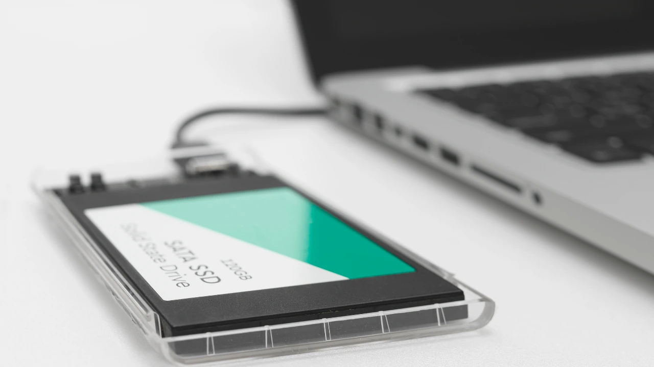 image of external hard drives for music production