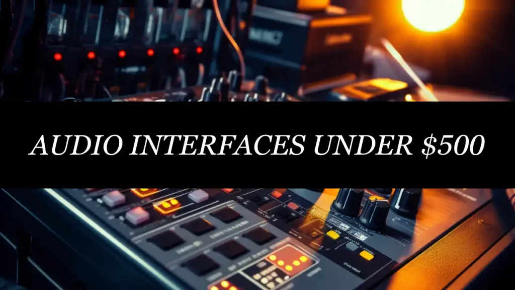 Image of Best Audio Interfaces Under 500-CI1